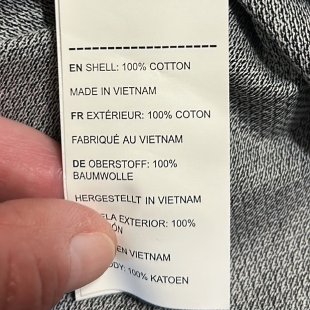 UNTUCKit Men's Medium Long Sleeve Shirt Wrinkle-Free Cotton Button Down Black
BB - Picture 7 of 16